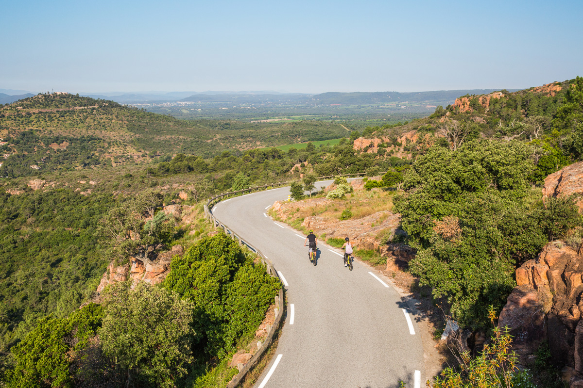 Balade en vélo sur les routes de Provence