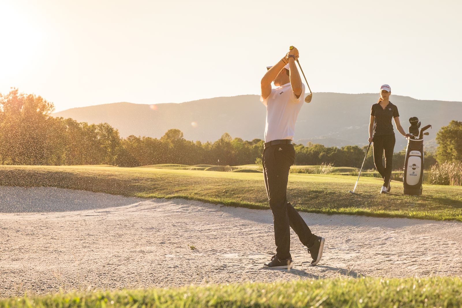 Swing à partir du bunker Terre Blanche