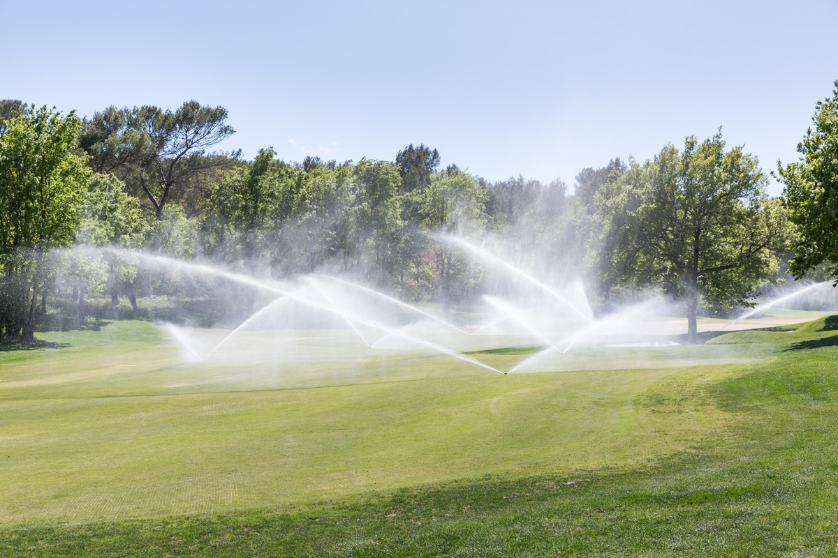 Arrosage maitrisé - Parcours de Golf Terre Blanche 