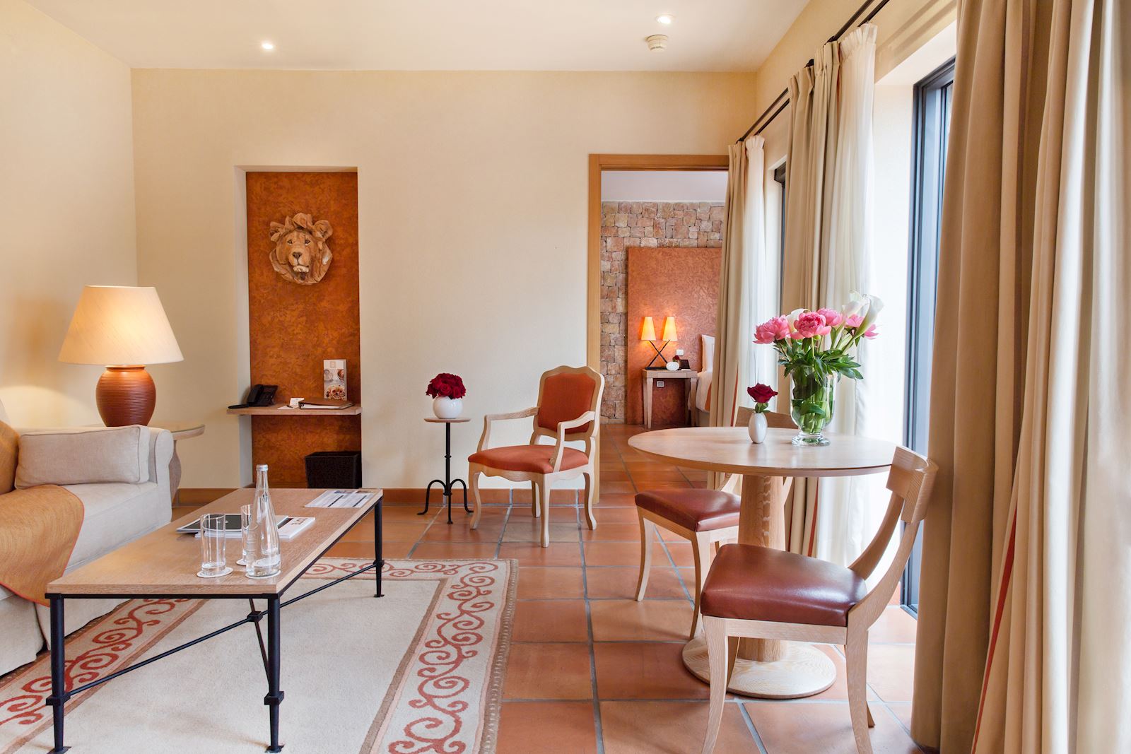 Salon de la suite Deluxe - Terre Blanche