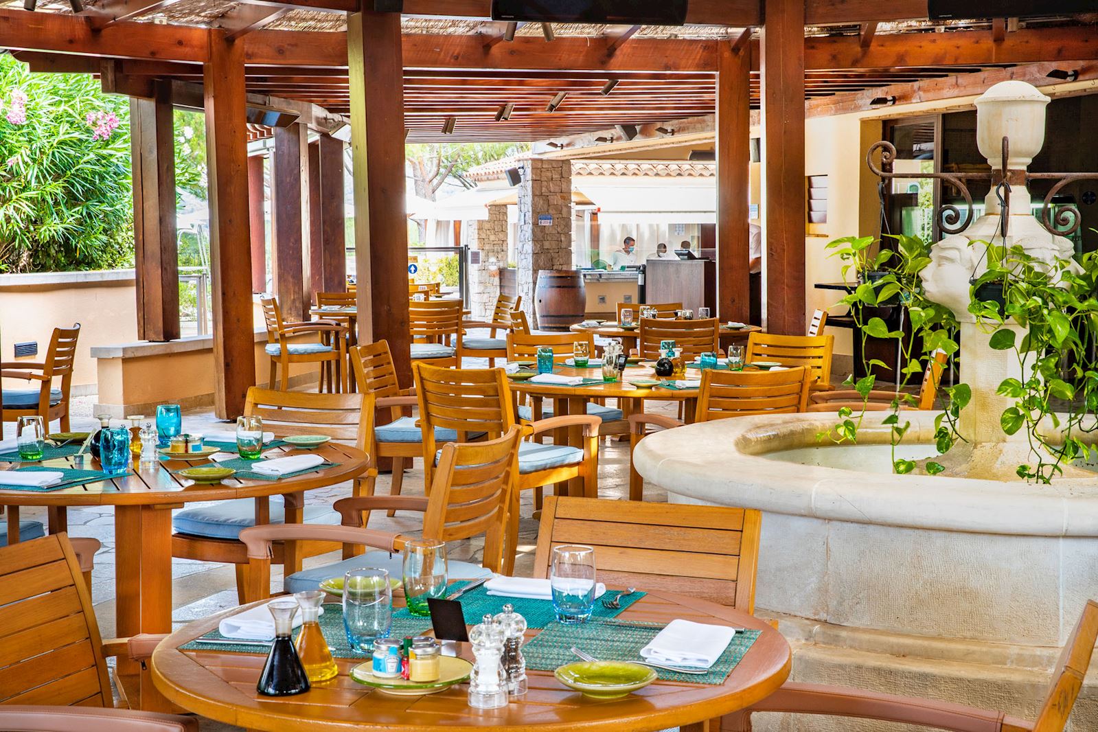 Le tousco salle de restaurant - Terre Blanche