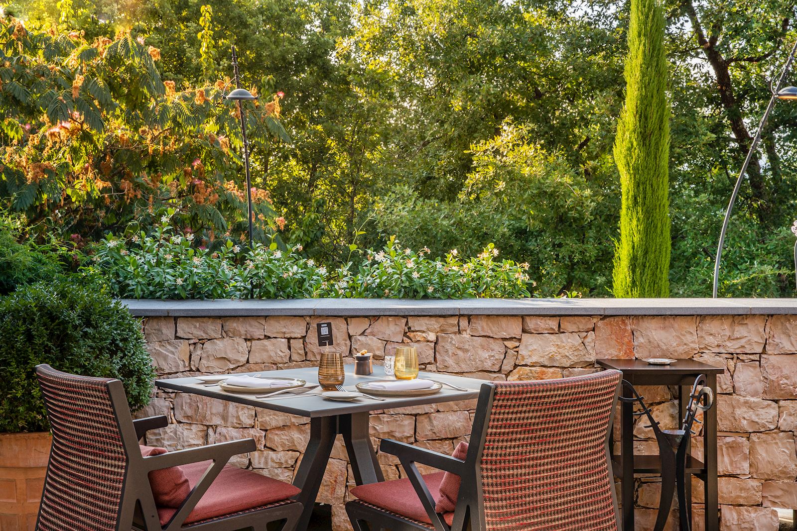 Tarte fruits rouges - Restaurant le Gaudina - Terre Blanche